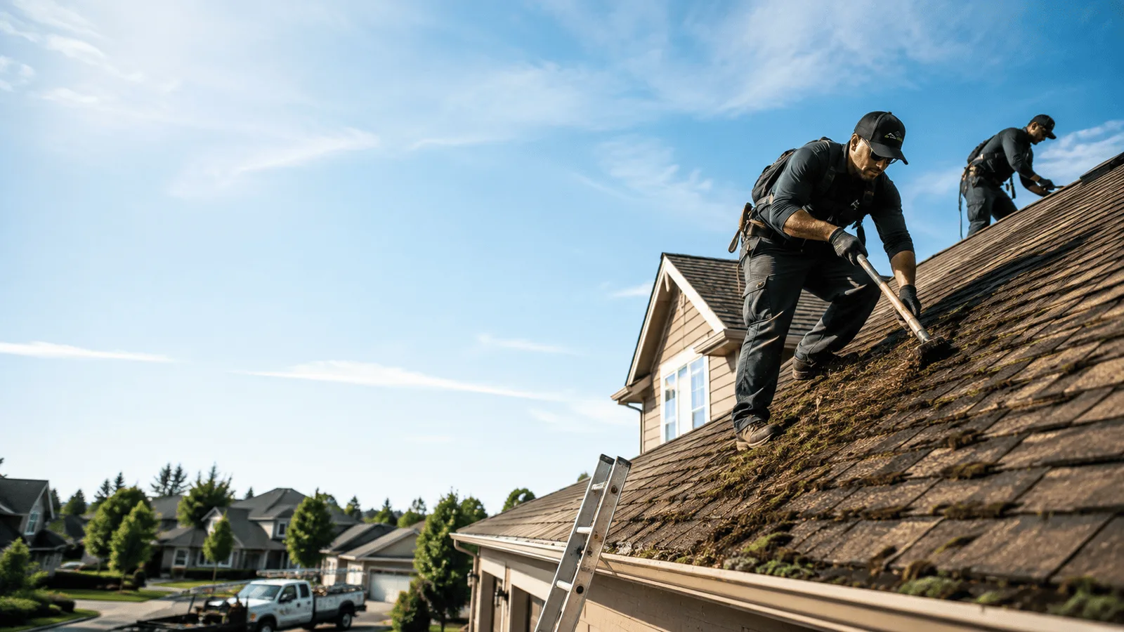 Roof Moss Removal in Marble, PA near me